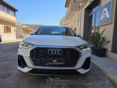 Audi Q3 SPB 35 TDI Quattro S-Line+Cerchi 20+Luci Ambiente.. Bianco usata Sava