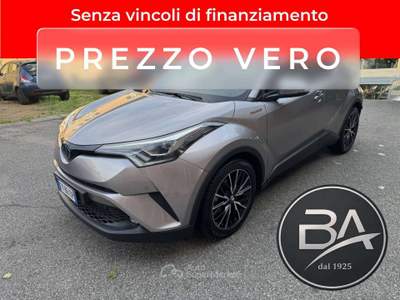 Toyota C-HR 1.8h Lounge 2wd e-cvt my18 TAGLIANDI TOYOTA-GARANZIA TOYOTA-PARK AUTOMATICO-CARPLAY Grigio usata Erba