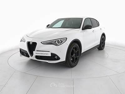 Alfa Romeo Stelvio Stelvio 2.2 t Sprint Q4 190cv Bianco usata Modena