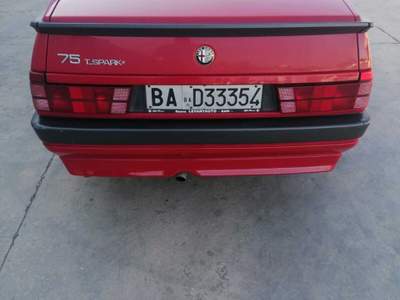 Alfa Romeo 75 Auto ottime condizioni Rosso usata Brindisi