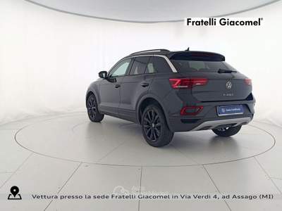 Volkswagen T-Roc 1.0 tsi sport Nero usata Assago