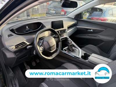 Peugeot 3008 3008 1.6 bluehdi Business s&amp;s 120cv KM CERTIFICATI Nero usata Roma