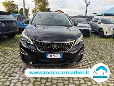Peugeot 3008 3008 1.6 bluehdi Business s&amp;s 120cv KM CERTIFICATI Nero usata Roma