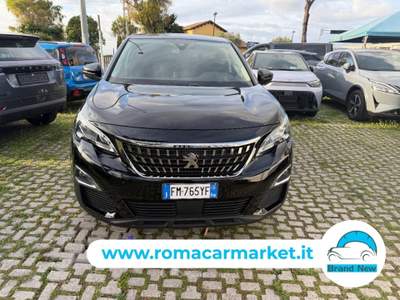 Peugeot 3008 3008 1.6 bluehdi Business s&amp;s 120cv KM CERTIFICATI Nero usata Roma
