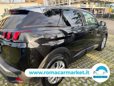Peugeot 3008 3008 1.6 bluehdi Business s&amp;s 120cv KM CERTIFICATI Nero usata Roma