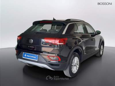 Volkswagen T-Roc 2.0 tdi scr 150cv life dsg Nero usata Orzinuovi