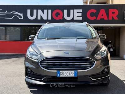Ford S-Max Full Hybrid 190 CV CVT 7p. Titanium Business Grigio usata Roma