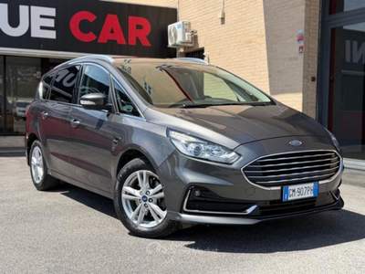 Ford S-Max Full Hybrid 190 CV CVT 7p. Titanium Business Grigio usata Roma