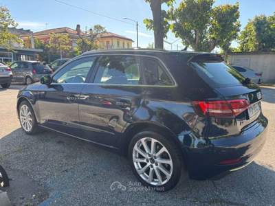 Audi A3 SPB 1.4 TFSI S tronic g-tron Design Blu/Azzurro usata Senigallia