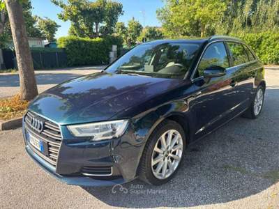Audi A3 SPB 1.4 TFSI S tronic g-tron Design Blu/Azzurro usata Senigallia