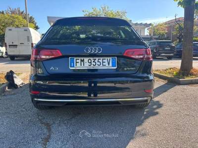 Audi A3 SPB 1.4 TFSI S tronic g-tron Design Blu/Azzurro usata Senigallia