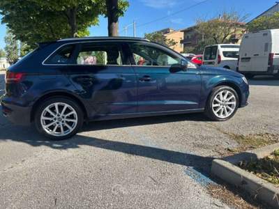 Audi A3 SPB 1.4 TFSI S tronic g-tron Design Blu/Azzurro usata Senigallia