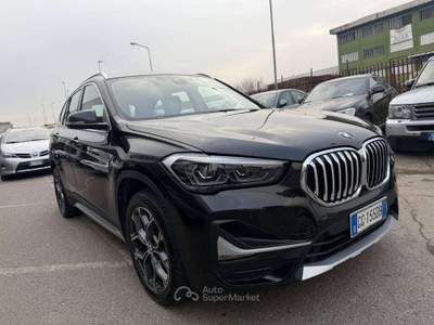 BMW X1 X1 xdrive18d xLine Plus auto Nero usata Lallio