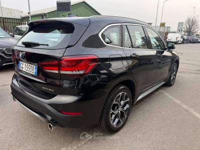 BMW X1 X1 xdrive18d xLine Plus auto Nero usata Lallio