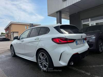 BMW Serie 1 116d 116 d Msport auto / KM CERTIFICATI Bianco usata Lallio
