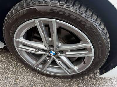 BMW Serie 1 116d 116 d Msport auto / KM CERTIFICATI Bianco usata Lallio