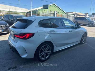 BMW Serie 1 116d 116 d Msport auto / KM CERTIFICATI Bianco usata Lallio