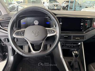 Volkswagen Polo Polo VI 2022 1.0 tsi Life 95cv Nero usata Romagnano Sesia