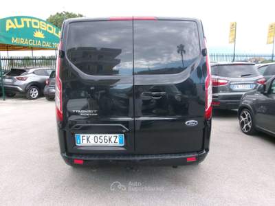 Ford Transit Custom 2.0 TDCI 130CV EURO 6 N1 6 POSTI AUTOCARRO MISTO Nero usata Giugliano in Campania