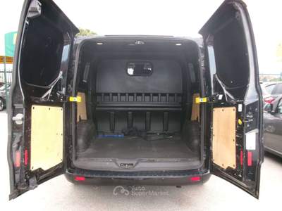 Ford Transit Custom 2.0 TDCI 130CV EURO 6 N1 6 POSTI AUTOCARRO MISTO Nero usata Giugliano in Campania