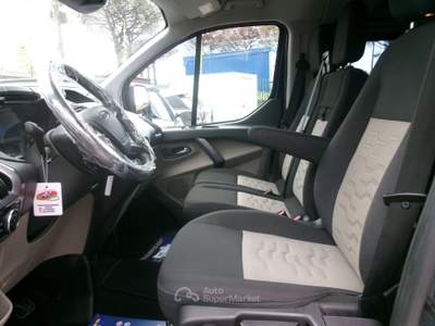 Ford Transit Custom 2.0 TDCI 130CV EURO 6 N1 6 POSTI AUTOCARRO MISTO Nero usata Giugliano in Campania