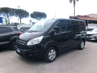 Ford Transit Custom 2.0 TDCI 130CV EURO 6 N1 6 POSTI AUTOCARRO MISTO Nero usata Giugliano in Campania