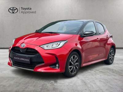Toyota Yaris Hybrid Style MY22 Rosso usata Civate