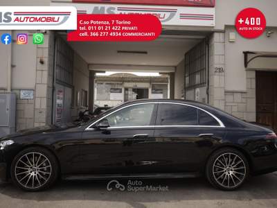 Mercedes-Benz Classe S Mercedes-Benz Classe S 580 E 370KW ANNO 2022 IBRIDA Nero usata Torino