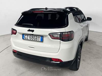 Jeep Compass 1.5 Turbo MHEV T4 96kW Summit DDCT Bianco usata Palermo