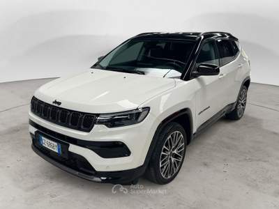 Jeep Compass 1.5 Turbo MHEV T4 96kW Summit DDCT Bianco usata Palermo