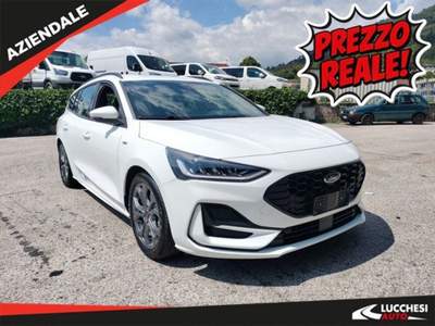 Ford Focus 1.5 Ecoblue 115cv ST -Line Auto  SW Bianco usata Bagni di Lucca