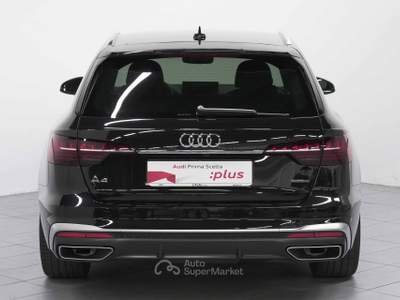 Audi A4 Avant 2.0 TFSI Stronic Sline quattro Nero usata Cantù