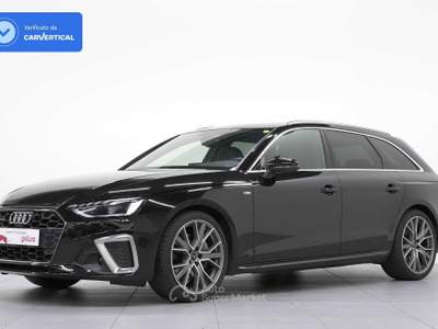Audi A4 Avant 2.0 TFSI Stronic Sline quattro Nero usata Cantù