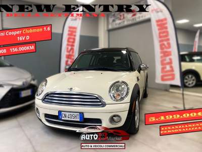 MINI Cooper Clubman 1.6 16V D Beige usata Prato