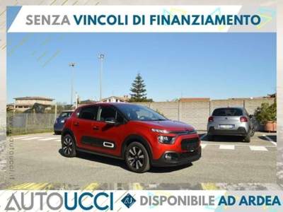 Citroen C3 PureTech 1.2 110 Cv S&S Max Rosso usata Ardea