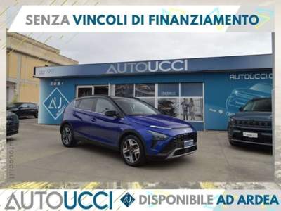 Hyundai Bayon 1.0 T-GDI Hybrid iMT XClass 48V Blu/Azzurro usata Ardea