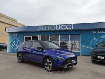 Hyundai Bayon 1.0 T-GDI Hybrid iMT XClass 48V Blu/Azzurro usata Ardea