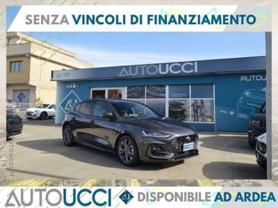 Ford Focus 1.0 EcoBoost Hybrid ST-Line 5p. 125 CV Grigio usata Ardea