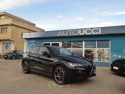 Alfa Romeo Stelvio 2.2 Turbodiesel AT8 Q4 VELOCE 210 CV Nero usata Ardea