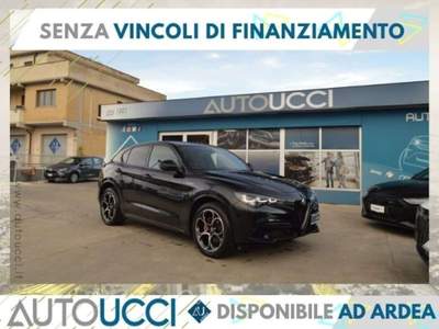 Alfa Romeo Stelvio 2.2 Turbodiesel AT8 Q4 VELOCE 210 CV Nero usata Ardea