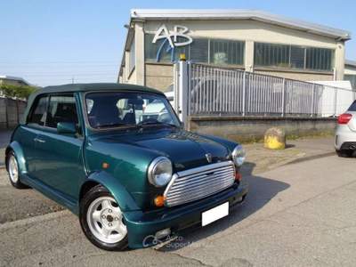Rover Mini 1.3i cat Cabriolet *ORIGINALE* *CONSERVATA* Verde usata San Giuliano Milanese