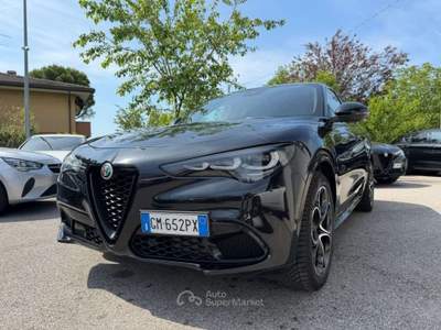 Alfa Romeo Stelvio 2.2 Turbodiesel 210 CV AT8 Q4 Veloce Nero usata Rivignano Teor