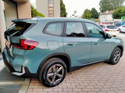 BMW X1 X1 18D SDRIVE U11 150CV MODEL YEAR 2024 ANTIFURTO / APPLE CAR PLAY Verde usata Rubano