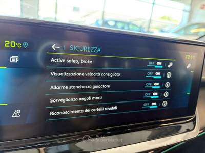 Peugeot 208 GT PACK motore elettrico 136 CV SPOTICAR Grigio usata Bagnaria Arsa