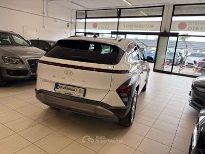 Hyundai Kona XLINE PLUS 1.0 T-GDI 100 CV GPL 3000 KM Bianco usata Bagnaria Arsa