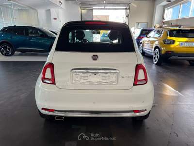 Fiat 500 500 (2015--->) 500 C 1.0 Hybrid Dolcevita Bianco usata San Vitaliano