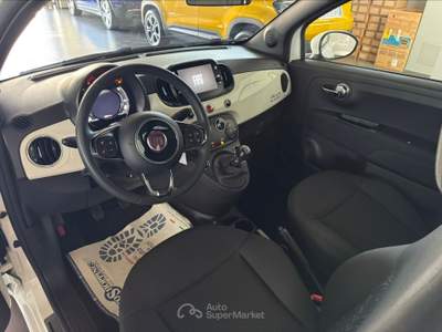 Fiat 500 500 (2015--->) 500 C 1.0 Hybrid Dolcevita Bianco usata San Vitaliano