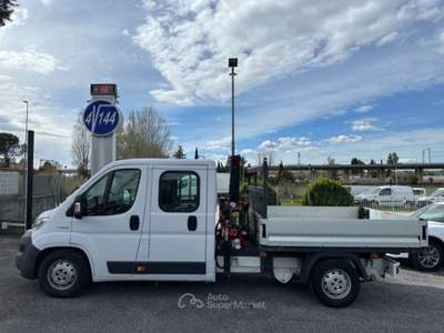 Fiat Ducato Maxi 2.3 Mjt Doppia Cabina con GRU Bianco usata Roma