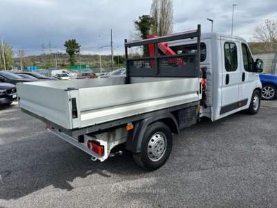 Fiat Ducato Maxi 2.3 Mjt Doppia Cabina con GRU Bianco usata Roma