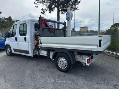 Fiat Ducato Maxi 2.3 Mjt Doppia Cabina con GRU Bianco usata Roma
